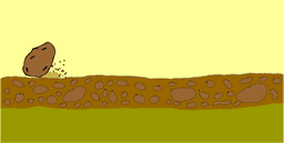 Luftaufnahme einer typischen sibirischen polygonalen Tundren-Landschaft im Yana-Delta