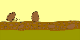 Luftaufnahme einer typischen sibirischen polygonalen Tundren-Landschaft im Yana-Delta